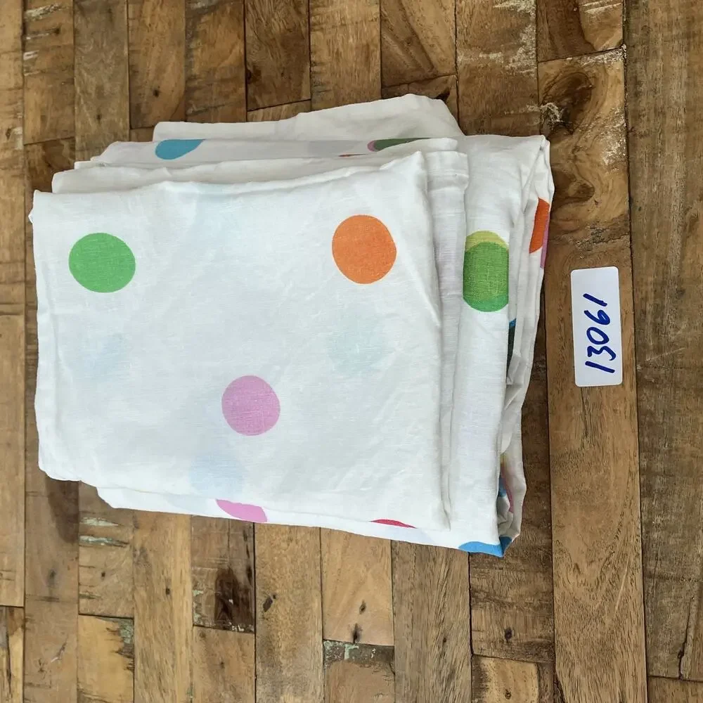 Ikea Linen Polka Dot Duvet Cover 41
